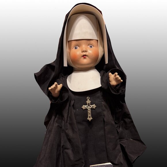 Collectible WWII era nun doll - Picture 1 of 6